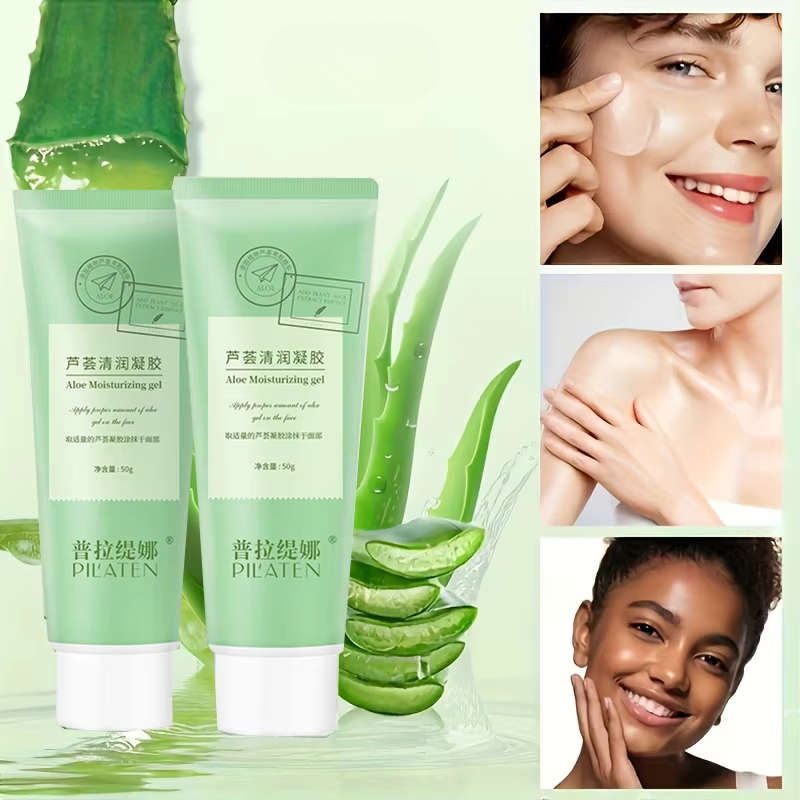 Gel Hidratante de Babosa Pilaten – Hidratação Natural e Revitalizante para Rosto e Corpo (Pague 1 e Leve 2)