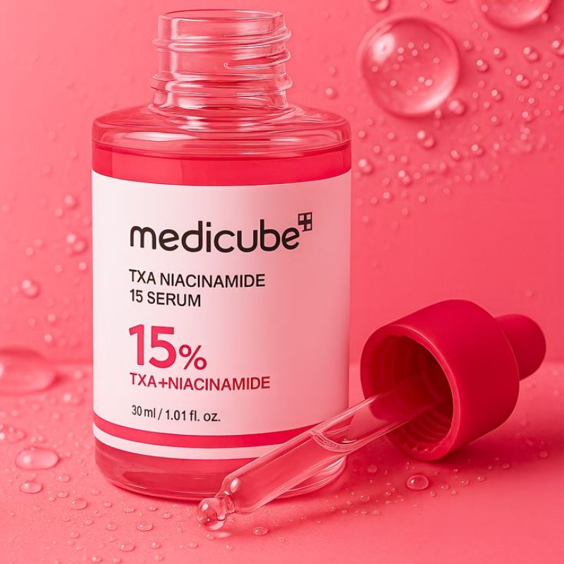 Sérum Facial Medicube TXA Niacinamide 15% – Clareador de Manchas e Uniformizador da Pele