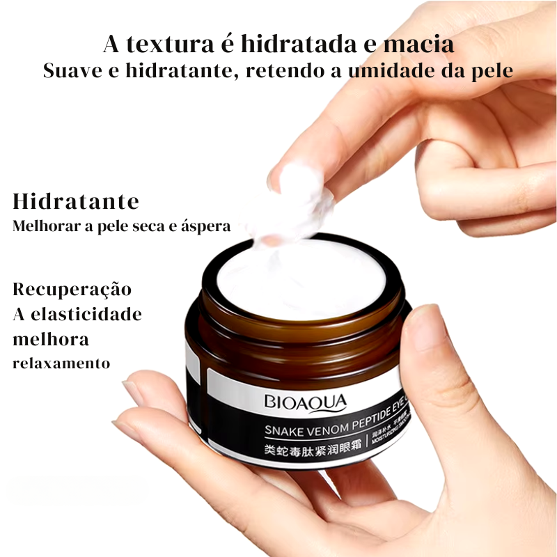 Creme de Olhos com Peptídeo - Hidratante Suave e Antienvelhecimento