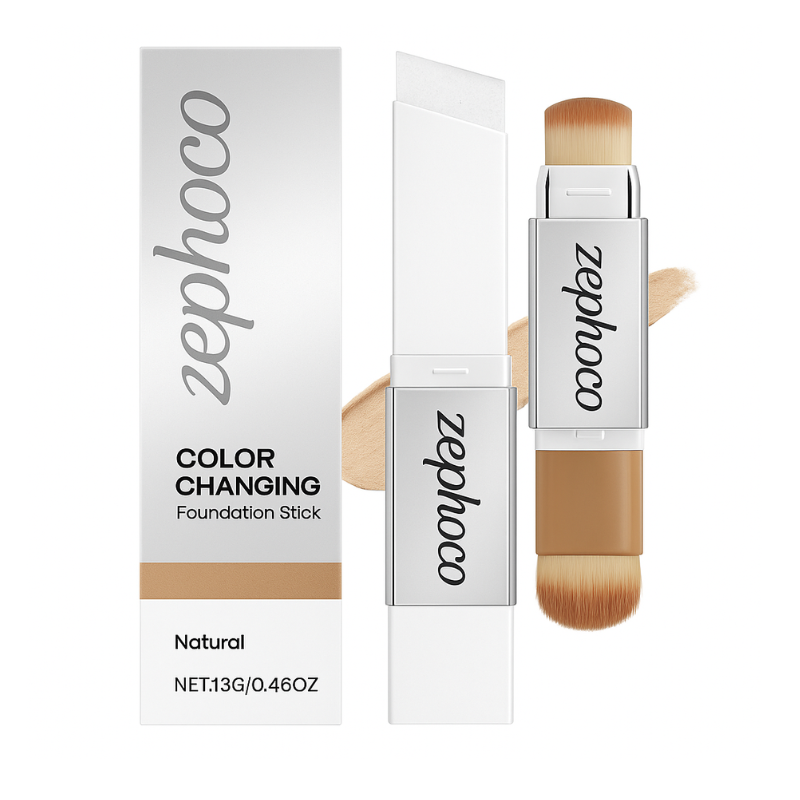 Base Stick Coreana Zephoco – Cobertura Natural e Longa Duração