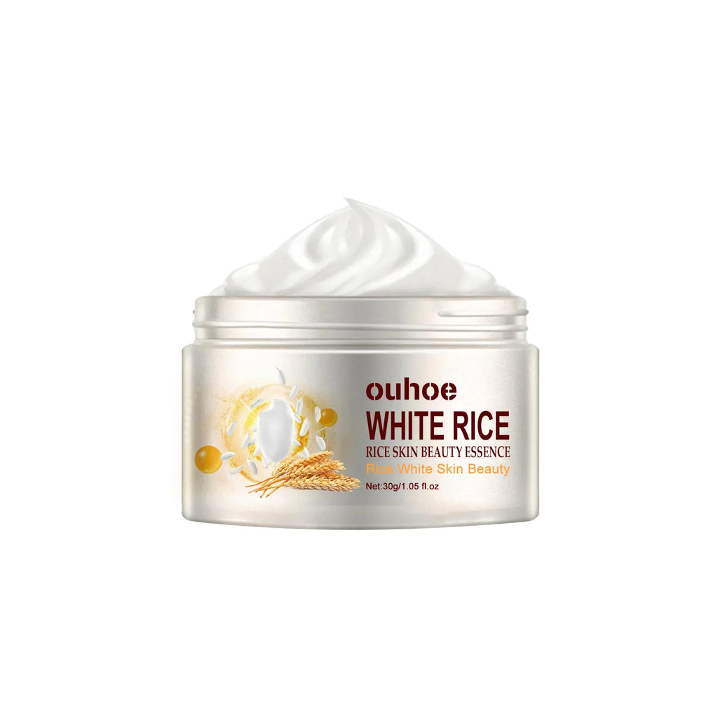Creme Facial Antirrugas de Arroz – Tratamento para Acne, Melasma e Clareamento - Compre 1 e Leve 3