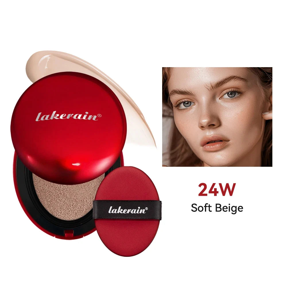 Base Lakerain Cushion Super Fit – Cobertura Impecável com Proteção Solar e Tratamento para a Pele
